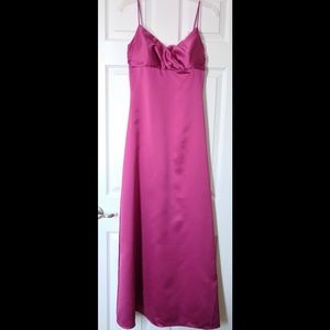 Jim Hjelm raspberry pink dress